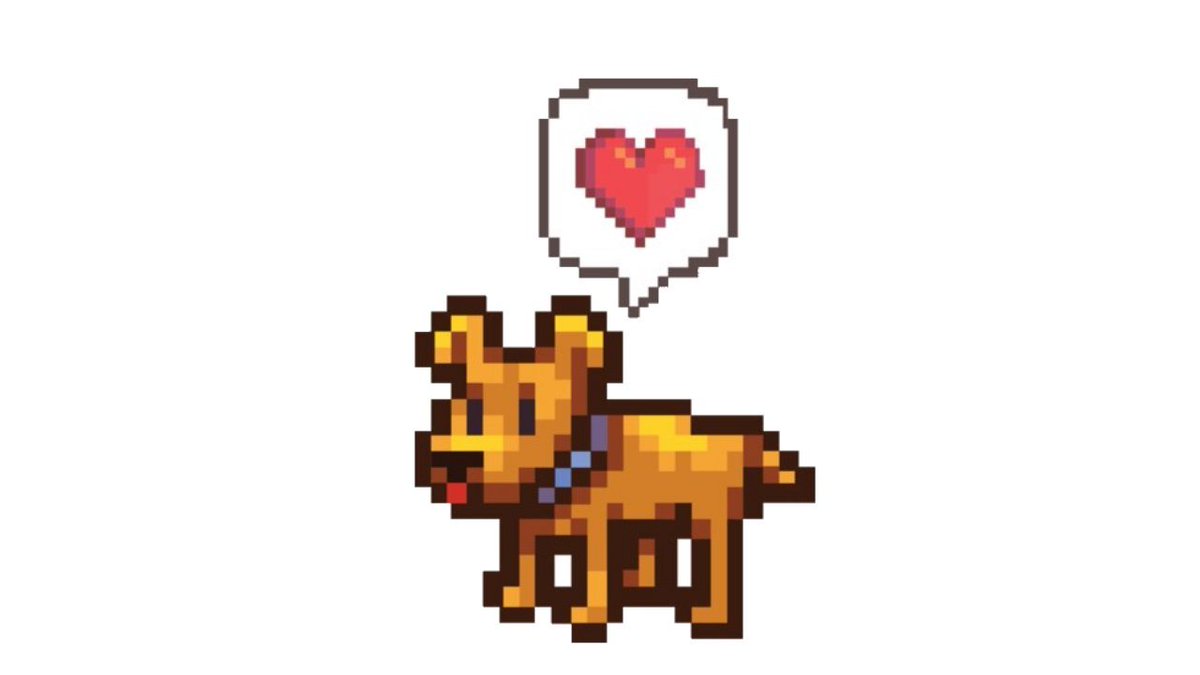 AnimalsPixel's tweet photo. Dog (Stardew Valley) https://t.co/HTdJrsxbfD