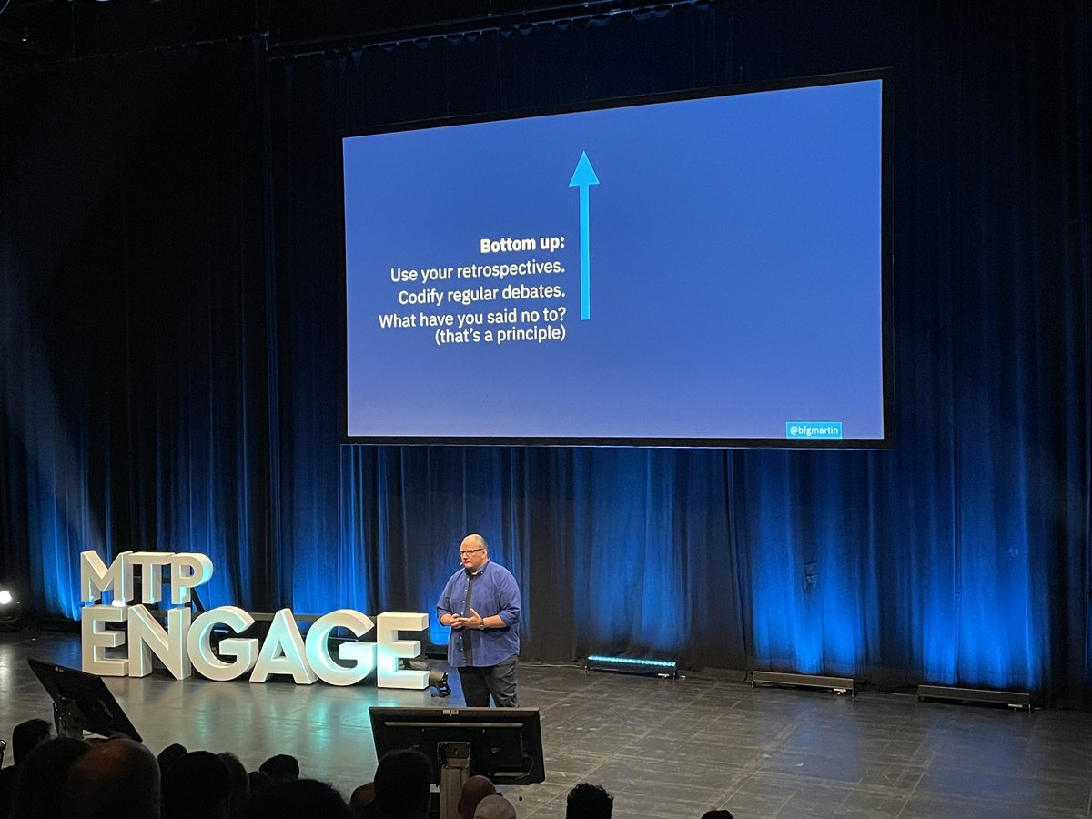 Really good to learn from <a href="/bfgmartin/">Martin Eriksson</a> at #mtpengage 🔥🔥