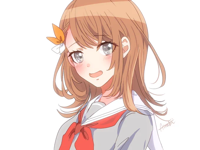 1いいねで0.5mm髪が伸びるみのりちゃんいっぱい伸びて…#prsk_FA #花里みのり #描いてみた #イラスト #プロセカ 