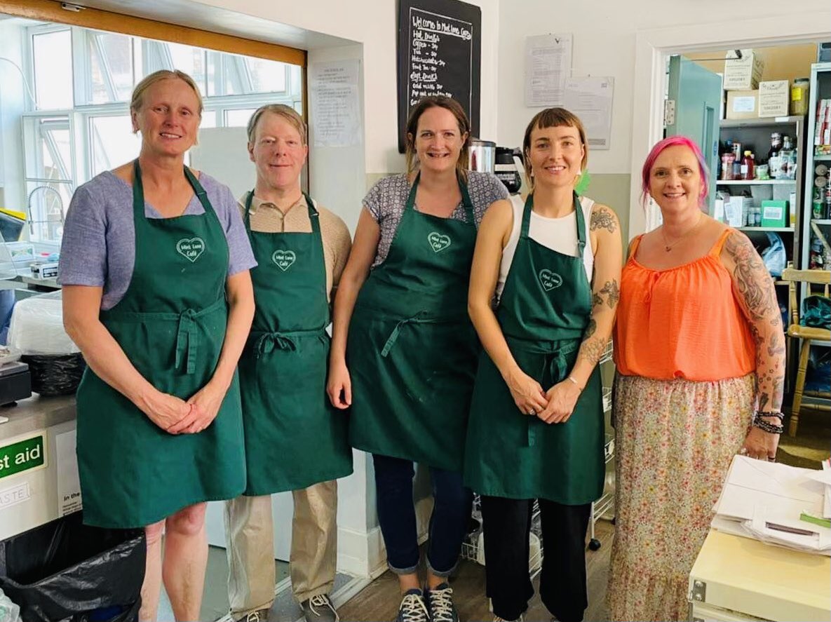 CharlHornsby's tweet photo. Thanks @mintlanecafe for hosting @LocalMotionUK yesterday 🙌 we were #inspired by your passion to support communities with #friendshipthroughfood @developmentplus @VCSLincs @lincolncouncil @YMCALincs @LincolnshireCF @ActsTrust @WeAreBridgeLNC @lincscoop @abbey_access @JUSTLincs https://t.co/npBgZ5W8sN