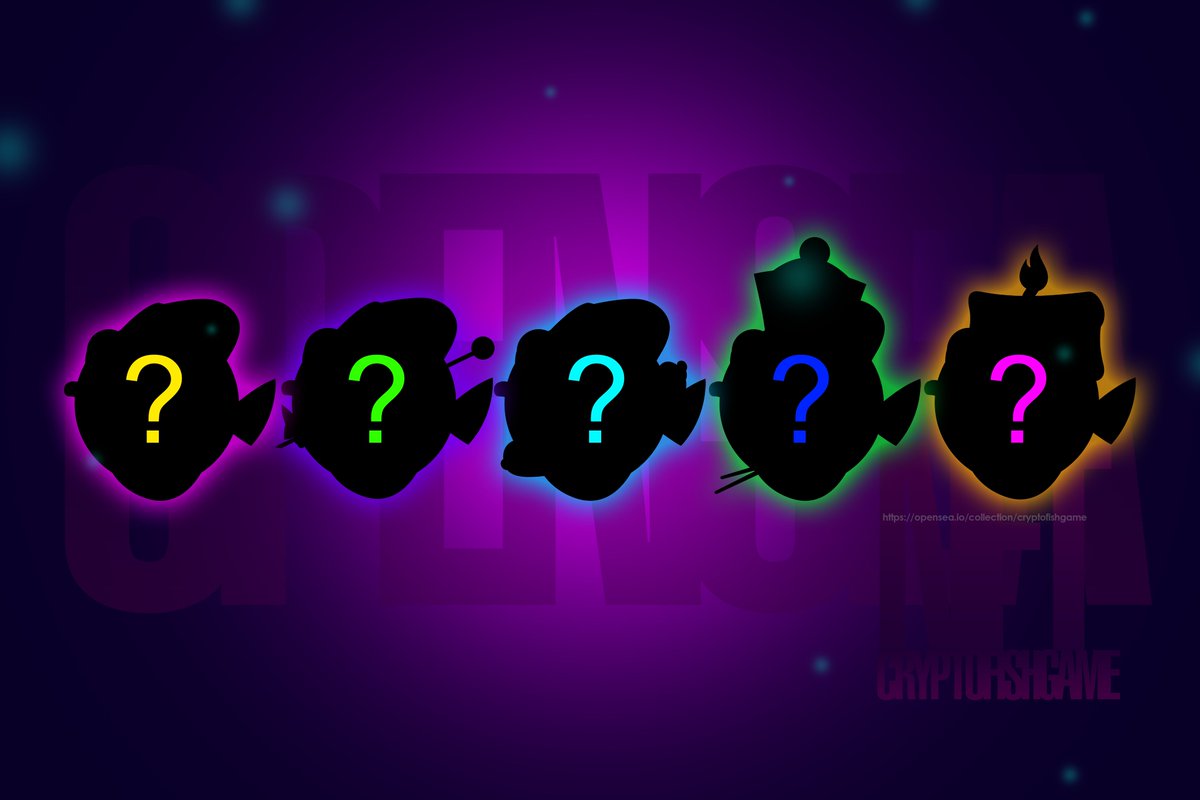 CryptoFishGame's tweet photo. Replenishment in the external attributes of fish in the game.
New set of costumes, 5 brand new and unused items. One or all 5 can be yours today!
#cryptofishgame #eth #NFT #OpenSea #cryptoart
https://t.co/bv1zQS2Pdd https://t.co/R3LJJbeuQs