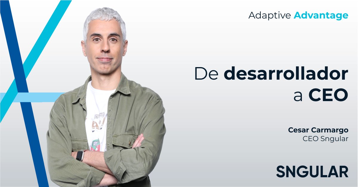 sngular's tweet photo. #AdaptiveAdvantage | Puede parecer que los programadores no son CEOs naturales, pero César Camargo conoce de primera mano los procesos del trabajo tecnológico y a las personas que lo llevan a cabo. Por eso es la persona perfecta para su puesto.
https://t.co/lR3yFuKrYf https://t.co/Vjos0dpccw
