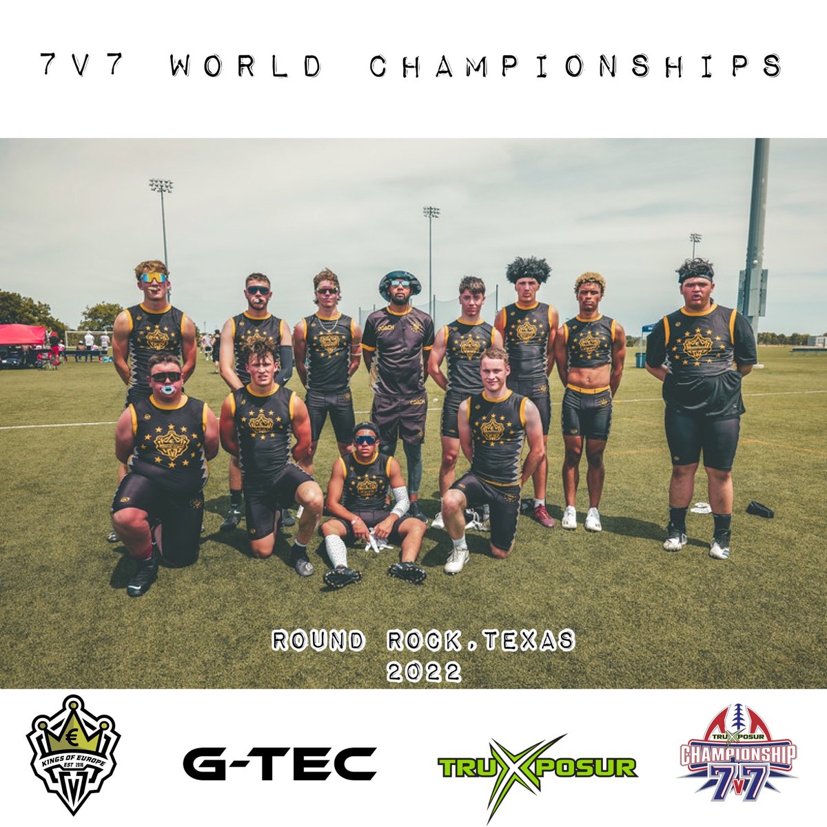 We made history being the first ever International team to compete in a 7v7 international tournament powered by <a href="/Championship7v7/">Championship 7v7</a> As we embark on a huge milestone at KOE 7v7 we are excited for what then future holds. 
#Becrowned22 #koe7v7 #euroinvitational #EUvsUS 

📸<a href="/arshots/">𝙰𝚁𝚂𝙷𝙾𝚃𝚂 Media</a>