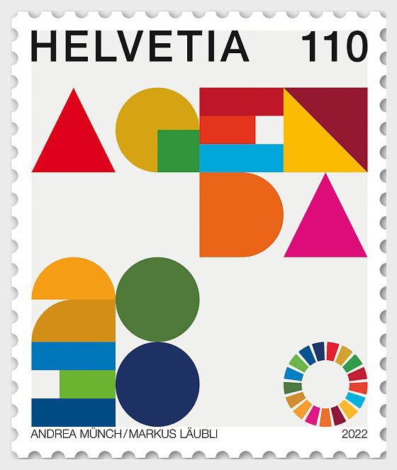 Jarenlang werd iedereen die het over Agenda 21 / 2030 had, veroordeeld als een 'samenzweringstheoreticus'.
Nu heeft Zwitserland een Agenda 2030 herdenkingspostzegel uitgebracht om het te promoten.

Alle schaamte voorbij.