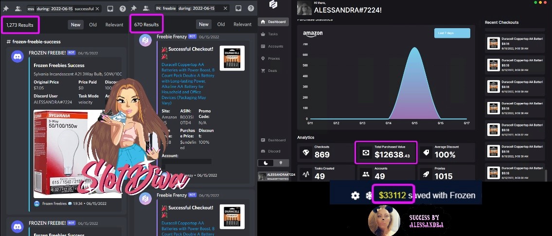 Alessandra Asaro (@alessandraasaro) on Twitter photo Almost 2k Freebies in just a few hours! Over $30K saved in 1 day!!
π€ <a href="/FreebiesFrozen/">Frozen Freebies</a> <a href="/FreebieFrenzy/">Freebie Frenzy (Freebie King π)</a>
π <a href="/PettiProxies/">PettiProxies</a> <a href="/zhuproxies/">zhuproxies</a>
π₯οΈ <a href="/TheHypeProxies/">HypeProxies</a>
π§βπ€βπ§ <a href="/NotifySquared/">N2</a>
π³ <a href="/SLOT_DiVA/">Slot Diva</a> Almost 2k Freebies in just a few hours! Over $30K saved in 1 day!!
π€ <a href="/FreebiesFrozen/">Frozen Freebies</a> <a href="/FreebieFrenzy/">Freebie Frenzy (Freebie King π)</a>
π <a href="/PettiProxies/">PettiProxies</a> <a href="/zhuproxies/">zhuproxies</a>
π₯οΈ <a href="/TheHypeProxies/">HypeProxies</a>
π§βπ€βπ§ <a href="/NotifySquared/">N2</a>
π³ <a href="/SLOT_DiVA/">Slot Diva</a>