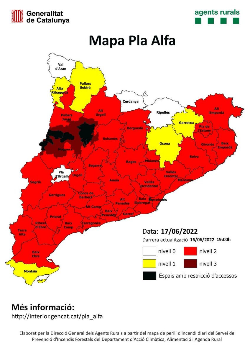 AVPC_SCFARNERS's tweet photo. Mapa del Pla Alfa per avui. https://t.co/nBXRaSX4MB