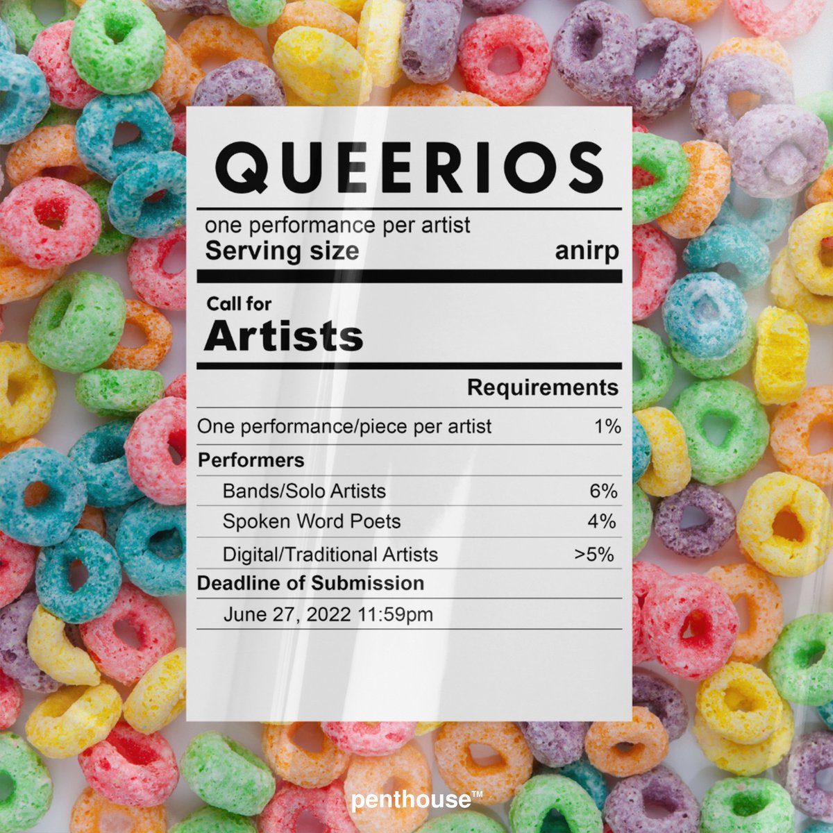 Be loud and proud this pride month! 🏳️‍🌈 

QUEERIOS: This is the pride zone and you are welcome to enter! We are calling artists who can showcase their talent/s such as exciting performances, fabulous artworks, and astonishing literature this June 29th! Check out the forms below.