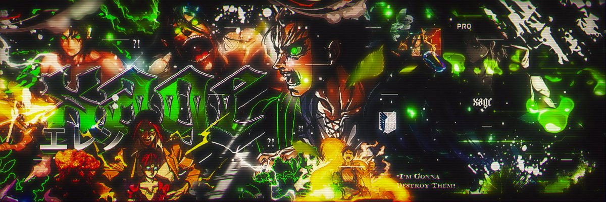 "Eren"

Header for <a href="/TheOnlyXage/">Xage Graphics⁹ ⁹ ⁹</a> 

Support Appreciated ✔