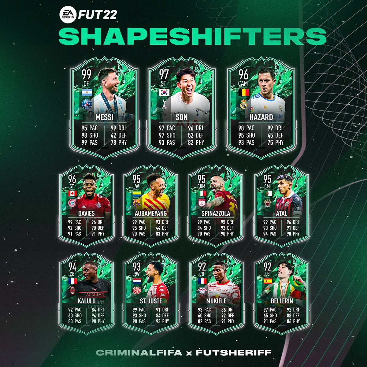 Shapeshifters #3 🫡 Via: FUT Sheriff #fut #ut #ginola #fifa22