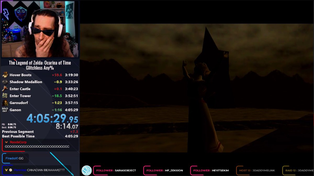 AFTER 226 DAYS... WE FUCKING DID IT! 🏆

TOP 1 CANADA FOR GLITCHLESS ANY% RESTRICTED
45TH PLACE IN THE WORLD

NEXT STEP IS SUB 4
LET'S GOOOO!

THANKS EVERYONE ❤️