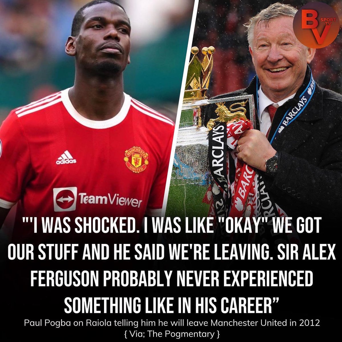 benchviews_tv's tweet photo. 🚨📰; Mino Raiola speaks on Sir Alex Ferguson thinking the asking price for Pogba was an exaggeration,
And Paul Pogba also touched on how he left Manchester United in 2012!!
What’s your views on this ?
#paulpogba #pogba #mufcfans #mufcfan #mufc #pogback #juvefans #Juventus https://t.co/RieSbSckBQ