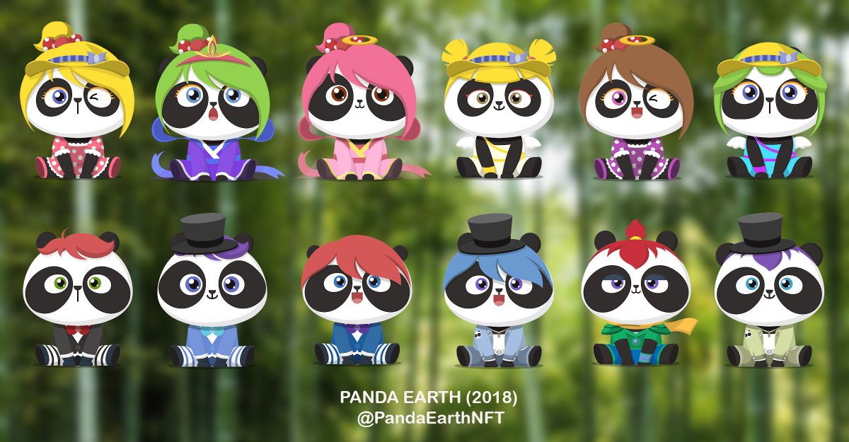Drop me a list of NFT collections where the floor price has gone up x4 in the last 12 hours.

I'll start <a href="/PandaEarthNFT/">Panda Earth (2018)</a>