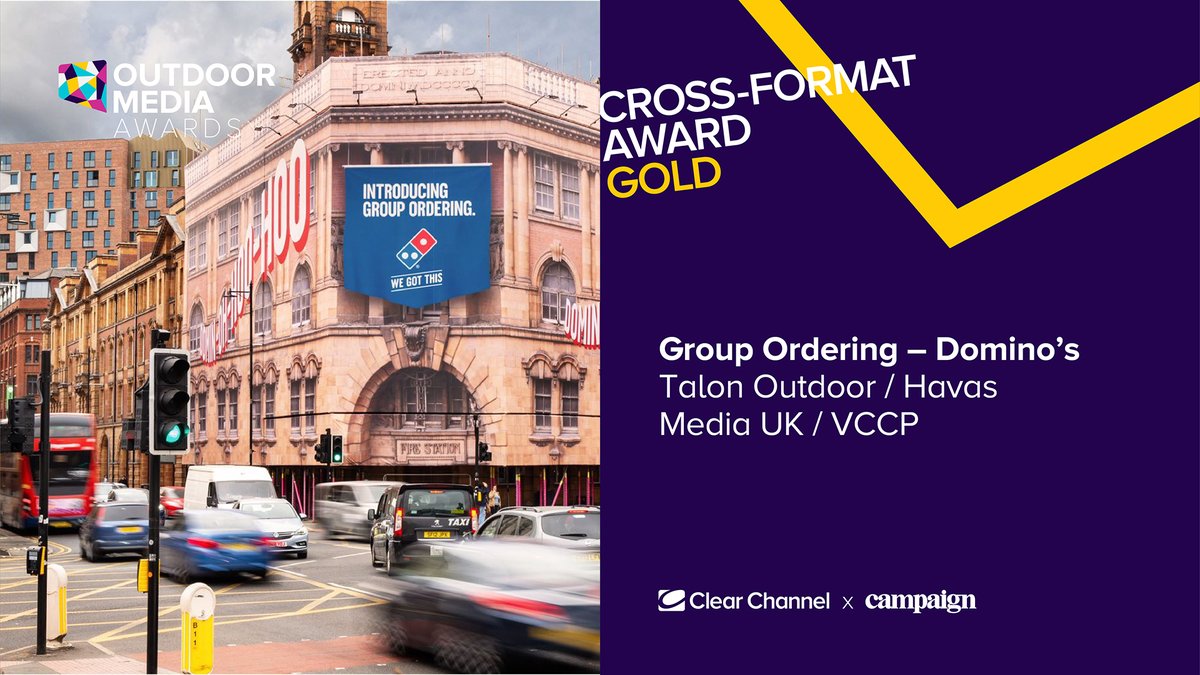 What an incredible night at last night's @clearchanneluk #OMAs. We were awarded:

🏆 Grand Prix
🥇 4 Gold
🥈 4 Silver
🥉 4 Bronze

We'd like to say a huge thank you and congratulations to our agencies and partners who made this possible!