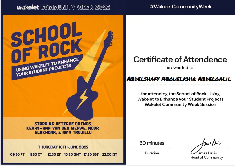 AbdelshafySaqr's tweet photo. We LOVED seeing your enthusiasm for Kahoot!, all the updates from our partners, our virtual field trip to Costa Rica
#WakeletCommunityWeek
#MicrosoftEdu #MIEExpert #Egypt #MIEE #Tech_n_Teach #edutech #tech_n_pic #wakeletwave #wakeletcertified #WakeletCommunity https://t.co/9SEJAcP6s8