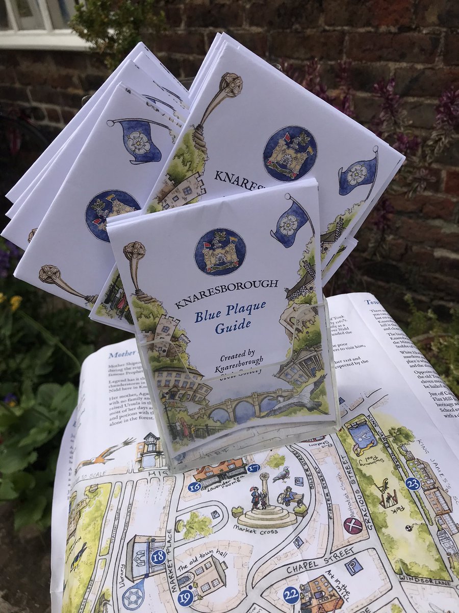 Pick up a leaflet #CivicDay Blue Plaques – Civic Society - available free - routes stretching nearly 2 miles from one end to the other - spanning centuries - walk through time - understand Knaresborough’s heritage - become a family tour guide! knaresborough-civic-society.org.uk/blue-plaques/