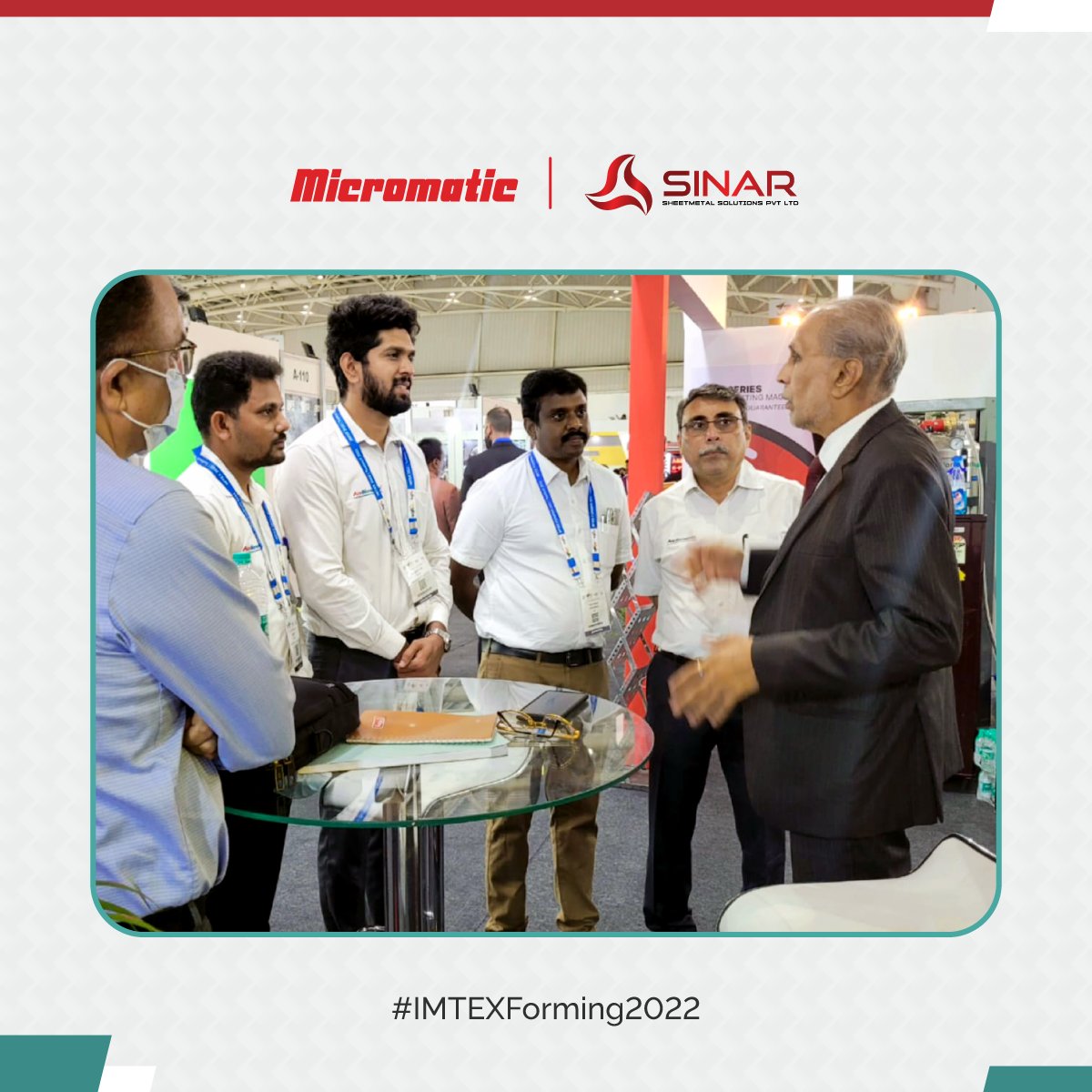 AceMicromatic's tweet photo. 2/2
Our customers experienced Sinar laser cutting machine on Day 1 of the IMTEX Forming 2022.
We thank our customers for making this event successful & the #IMTEX Forming 2022 team for providing the platform.
#Sinar #LaserCuttingMachine #SheetMetalSolutions #MetalCutting https://t.co/G59jLCo5r0