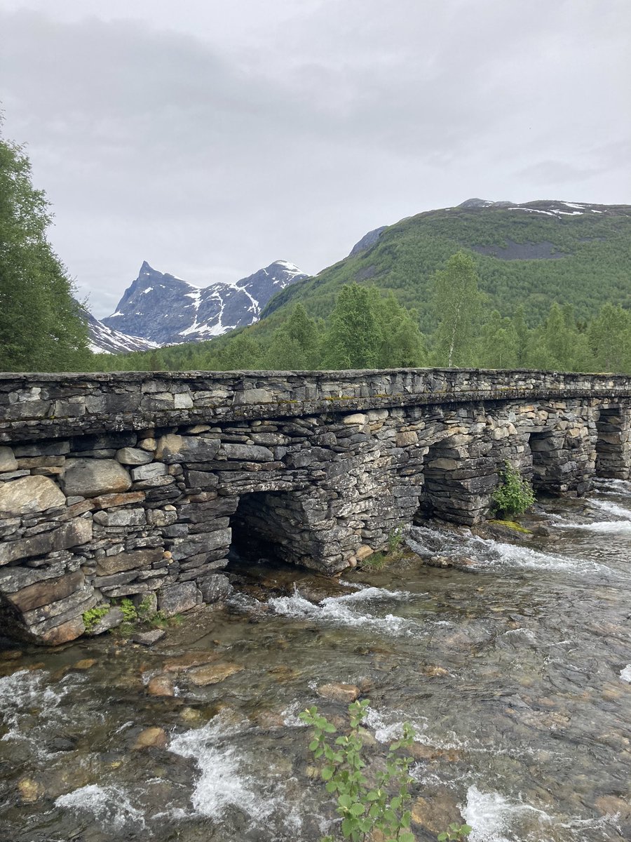 UrbangeoN's tweet photo. The lost #art of #building with #dimensionstone. Here a beautiful example from #Hornindølsbrua 🤩 Local #rock with low #carbonfootprint and long #livability. #Applied #geology ❤️ #fieldwork #MøreRømsdal county @NGUgeology https://t.co/azEb2arjdO