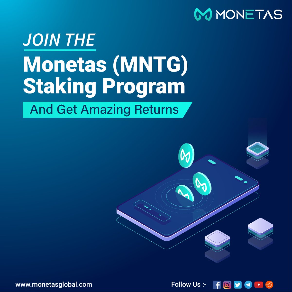 monetasglobal's tweet photo. Purchase, hold and stake in order to shoot.
MNTG to the Moon.
.
.
.
.
Stay tuned for more : @monetasglobal
.
.
#mntgtoken #monetas #mntg #mntgtothemoon #monetastothemoon #monetasglobal #cryptocurrencytoken #crypto #bitcoin #latoken #latokenexchange #trustwallet #Metamask #BTC https://t.co/NKWXypBm0v