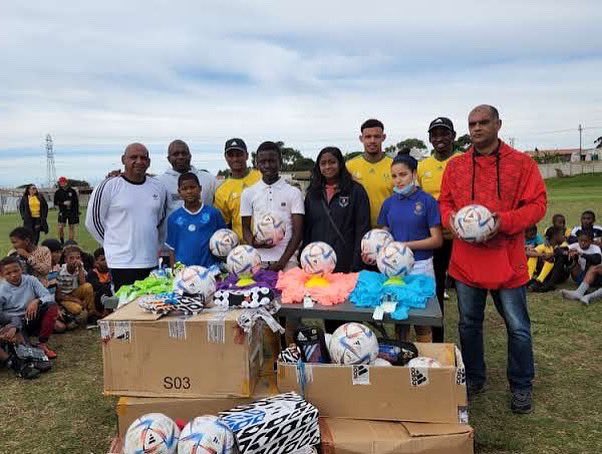 ronwen30's tweet photo. No one has ever become poor by giving, all the way from Gelvandale, thank you @adidasZA for your contribution 🙏🏽 https://t.co/oLFtvbVjPD