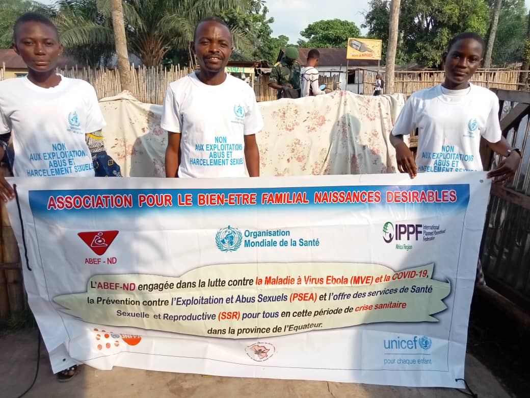 SLokonde's tweet photo. A l'occasion de la JM de l'enfant Africain,le MAJ Équateur se mobilise pour combattre toutes formes des pratiques néfastes et lutter contre la propagation de la maladie à virus Ebola en prônant le respect des gestes barrières. #Prévention_combinée
#STOPEBOLA #STOPVBG https://t.co/zo4Zuv9s8c