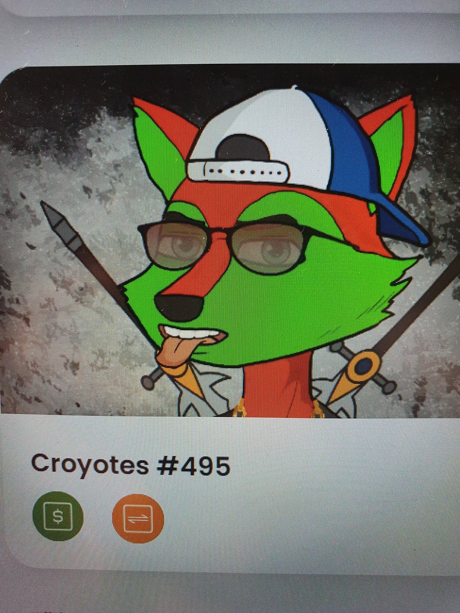 Stupitek_apt's tweet photo. Guyyyz last chance to cop your #croyote !! @BaccFinance @CroyotesNFT https://t.co/eRvU08k66I