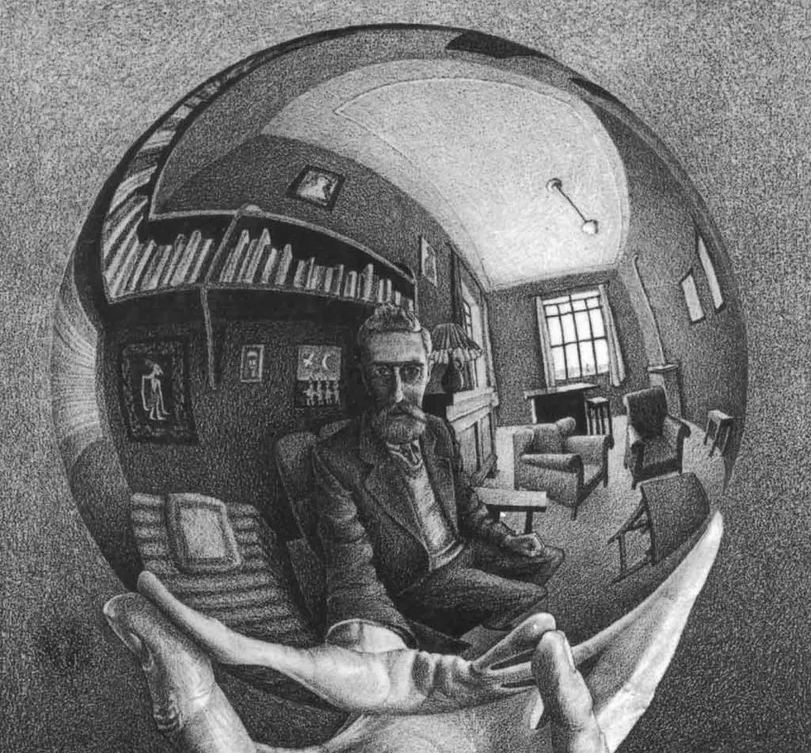 2. M.C. Escher was born on this day, 124 years ago. 