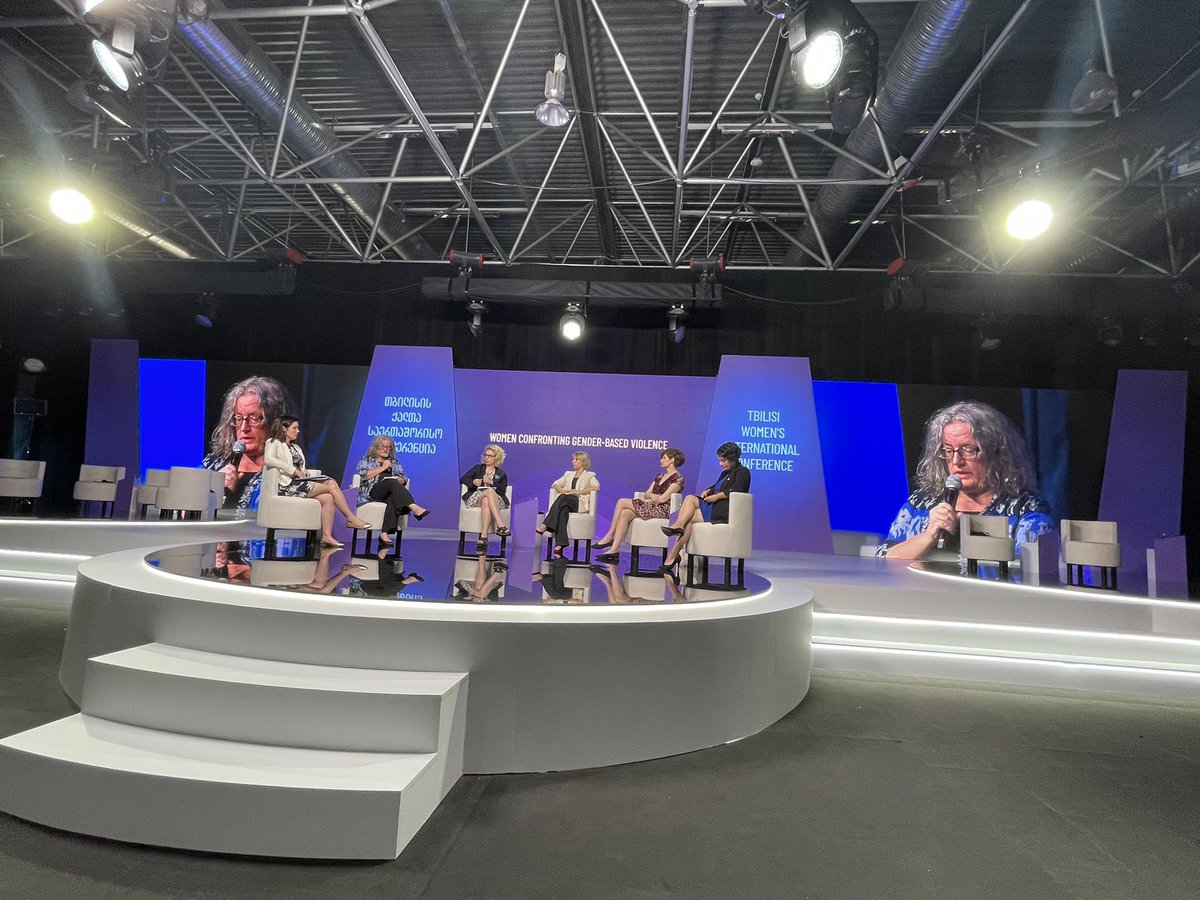 IshikawaKaori's tweet photo. Violence against women in politics is an emerging issue which undermines women’s contribution and full participation in the public sphere, highlighted by @SabineMachl 

@unwomengeorgia @ungeorgia @TbilisiWomen https://t.co/4t983yNR82