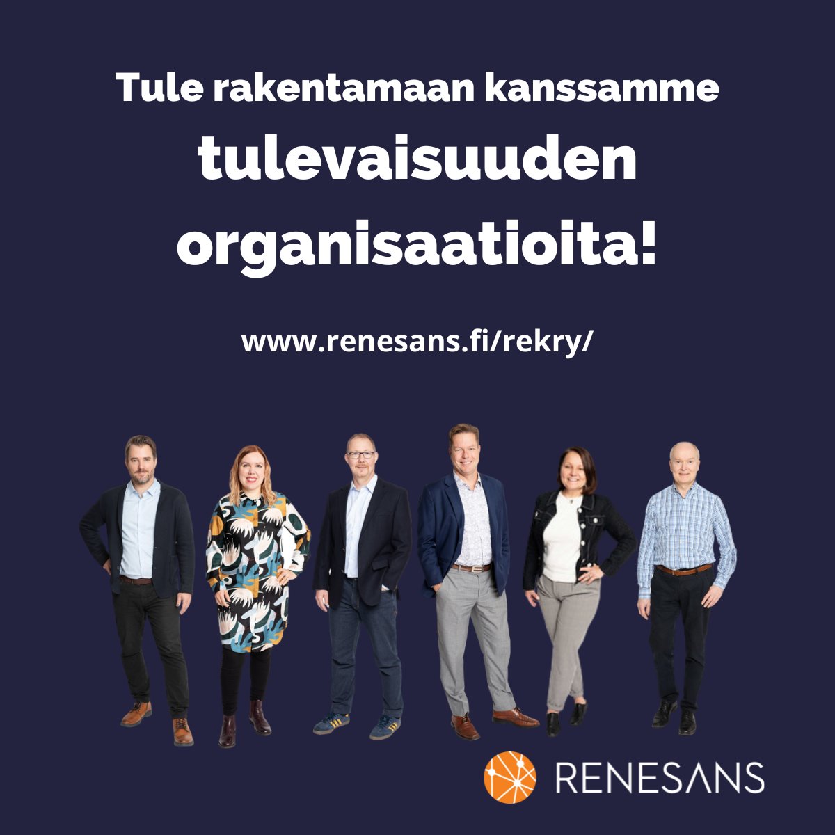 Etsimme konsulttia, jolla on kokemusta organisaatioiden kehittämisestä sekä ymmärrystä liiketoiminnasta ja johtamisesta. Kysy lisää, hae itse tai vinkkaa tutulle! renesans.fi/rekry #avointyöpaikka #rekry #konsultointi