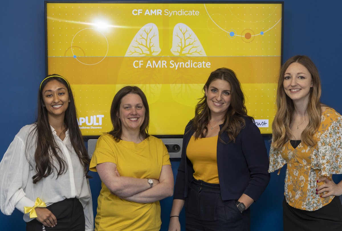 MedDiscCat's tweet photo. Happy #WearYellowDay 💛

Help the @cftrust create a brighter future for people living with cystic fibrosis (CF). You can support the Trust by wearing yellow today and donating 👇
https://t.co/4uWbm6NCZF

#CFWeek #CFAMRSyndicate #AMR https://t.co/H1HGHqm0RF