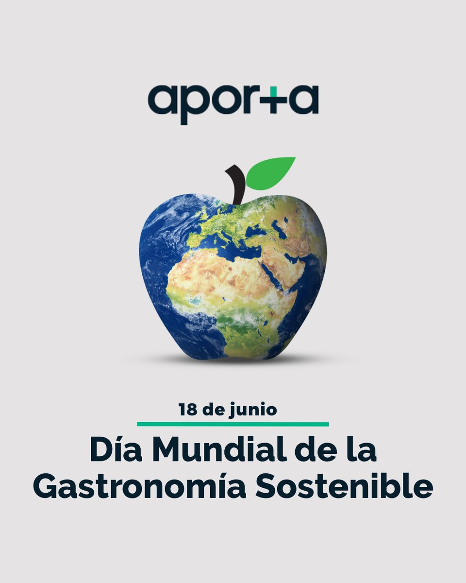 El #DíaMundialdelaGastronomíaSostenible fue establecido para dar conocimiento a la diversidad natural en el consumo de #alimentos que no tienen un impacto negativo en nuestro planeta

Sus ventajas radican en la protección de la biodiversidad y en la #salud de las personas