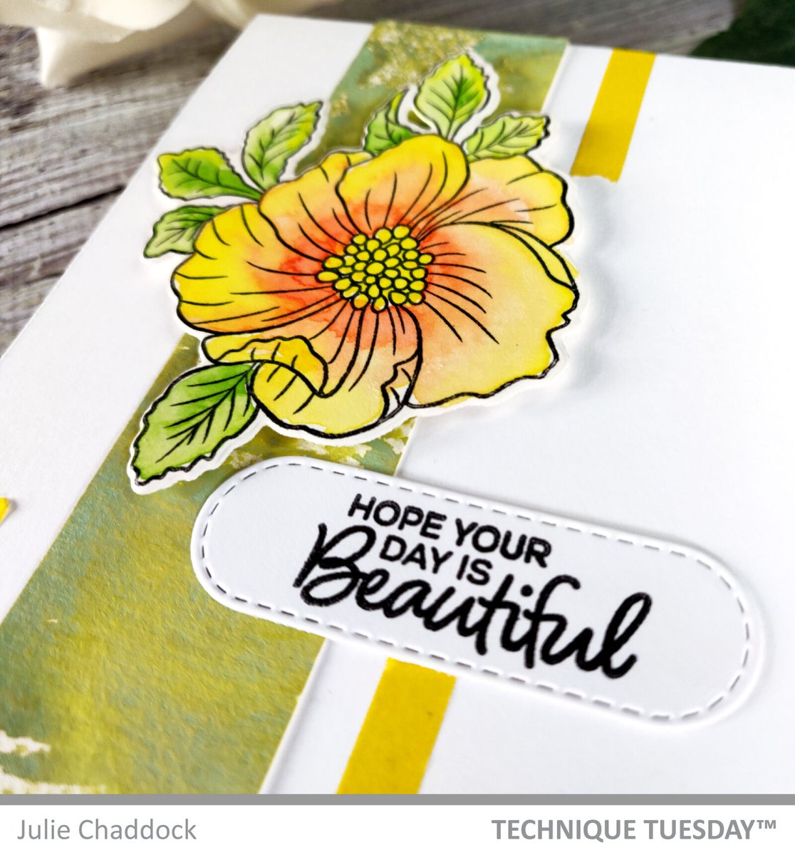 How LOVELY! Wouldn't Julie's card help brighten up your day? What are you doing to help make your loved ones' day beautiful today? Check out more Wild Rose projects on our website at bit.ly/3MkcDRE