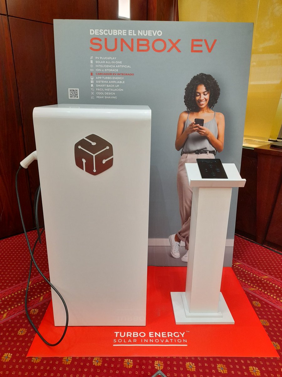 turbo_energy's tweet photo. ✅ Evento afterwork en el que presentamos #SunBoxEV en Madrid en el marco de @FeriaGenera.
¡Muchas gracias por acompañarnos!
#TurboEnergy #SolarInnovation #InteligenciaArtificial #Genera2022 https://t.co/OqXHNXqsCW