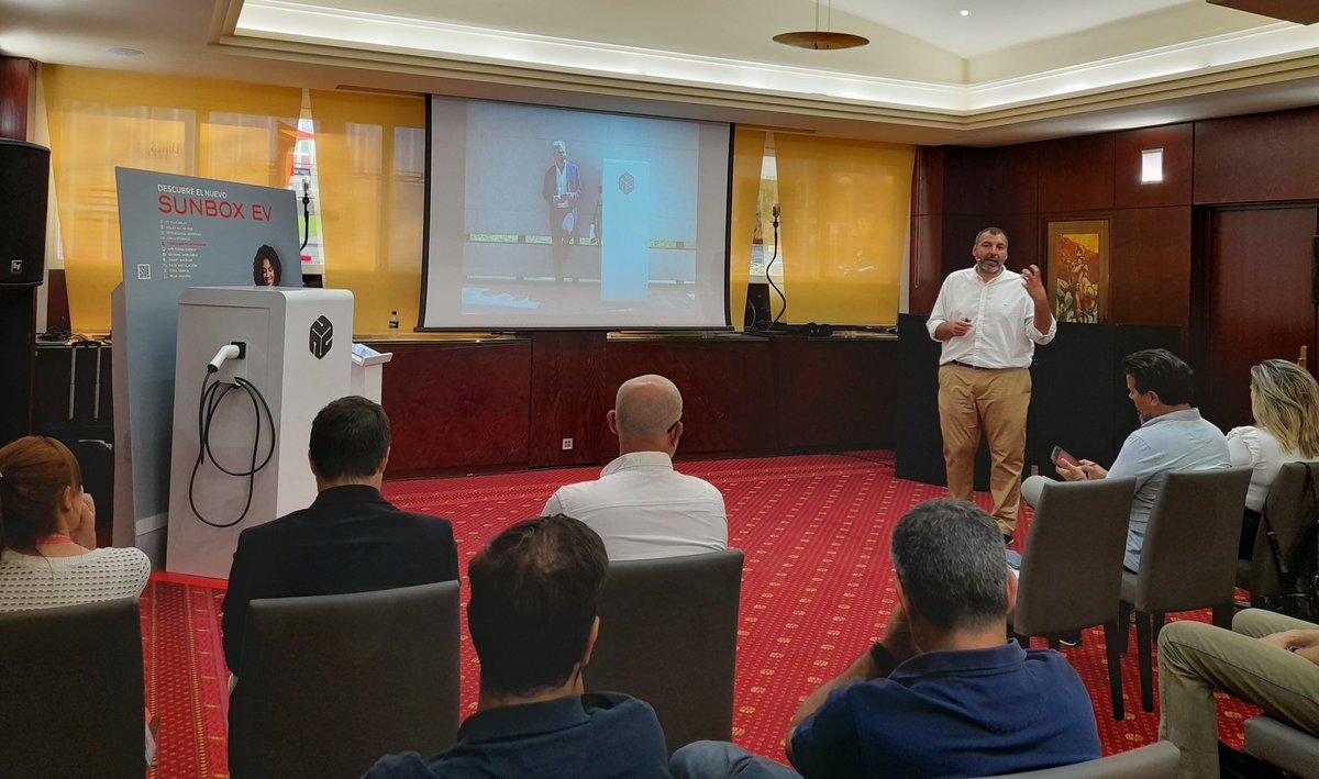 turbo_energy's tweet photo. ✅ Evento afterwork en el que presentamos #SunBoxEV en Madrid en el marco de @FeriaGenera.
¡Muchas gracias por acompañarnos!
#TurboEnergy #SolarInnovation #InteligenciaArtificial #Genera2022 https://t.co/OqXHNXqsCW