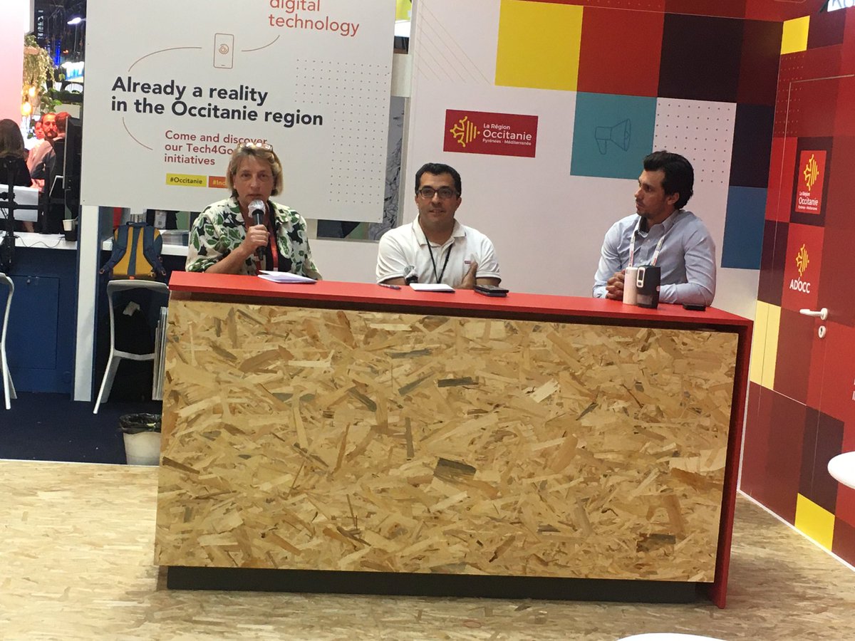 VillaretSteph's tweet photo. La Tech4Good à Montpellier autour du concept de One Health présentée à @VivaTech par @Thess_Corporate, Cristel Celié  @Med_Vallee et @FlorentDesserre @BIC_Montpellier @Entreprendre_MT https://t.co/1thRn80vjl