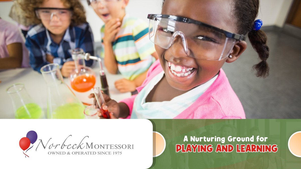 norbeckmont's tweet image. Our hands-on science program is designed to open up the world to your child&apos;s curiosity. We provide them the tools to directly explore concepts like the senses, colors, space, animals, and plants, cultivating a spirit of discovery and appreciation.

#ScienceProgram #Kindergarten