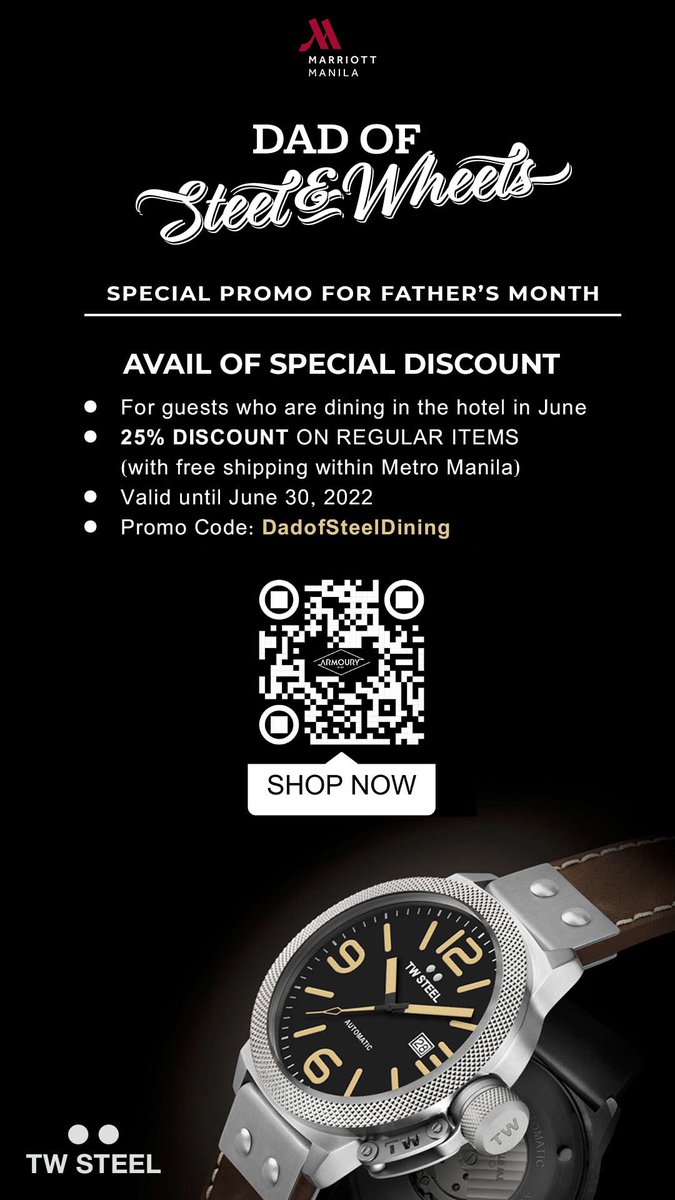 Here’s how you can make Father’s Day or should we say Father’s Month extra special #DadofSteelandWheels