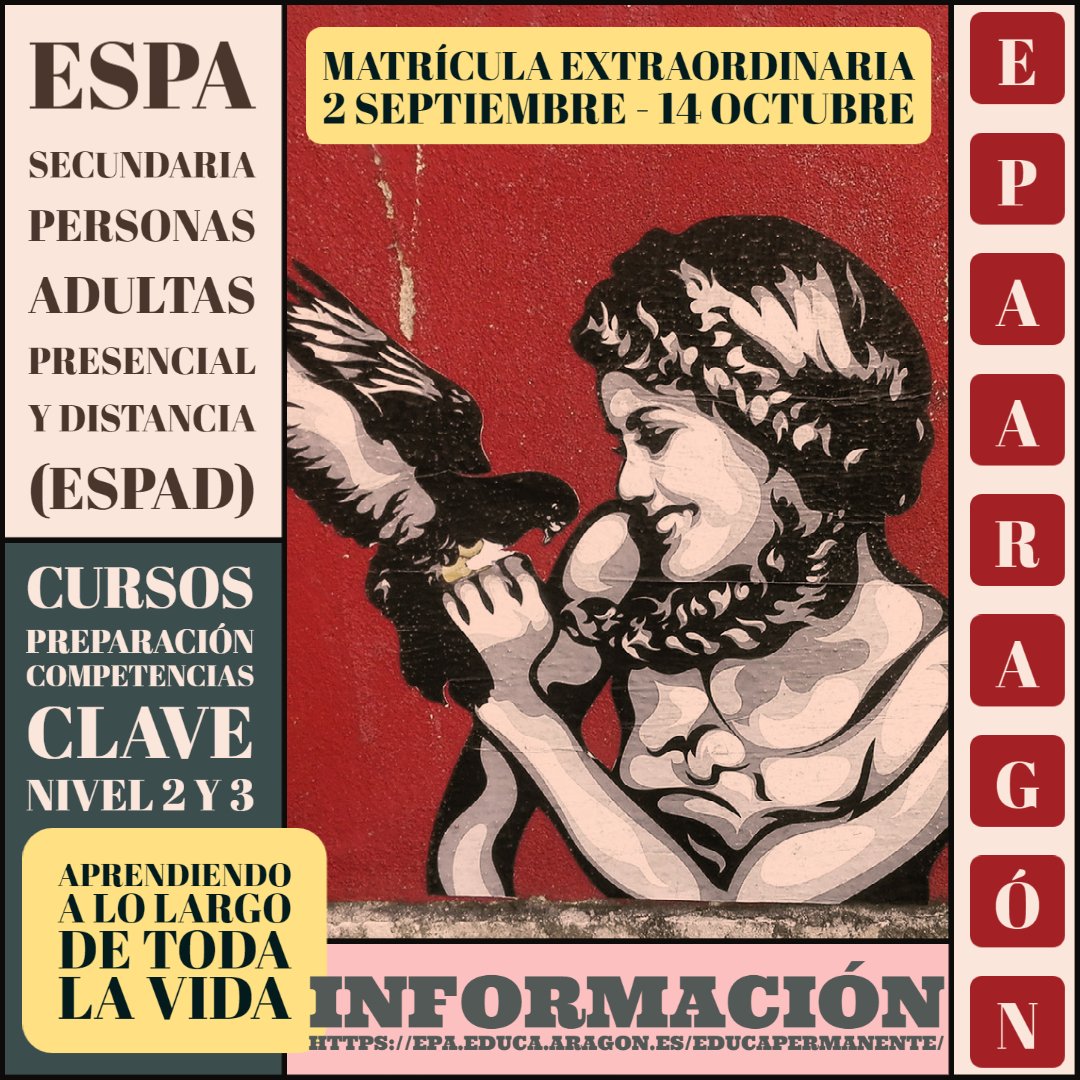 Recuerda que, si no solicitaste admisión, en septiembre se abre el plazo de matrícula extraordinaria (plazas vacantes).