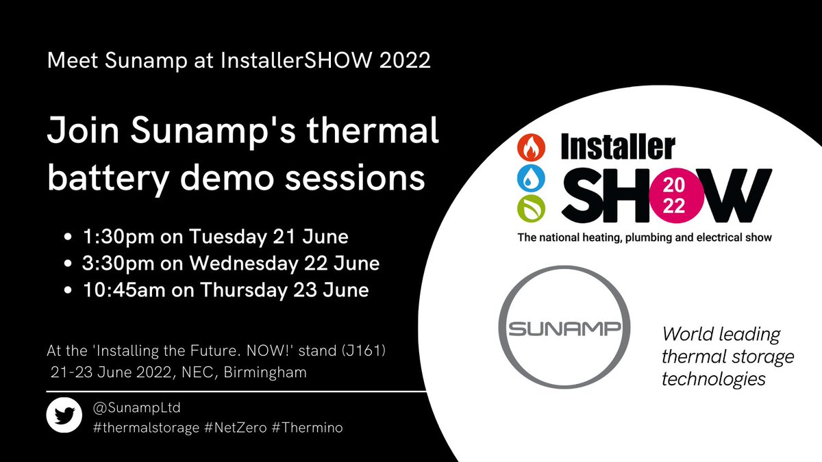 Sunamp Ltd tweet media