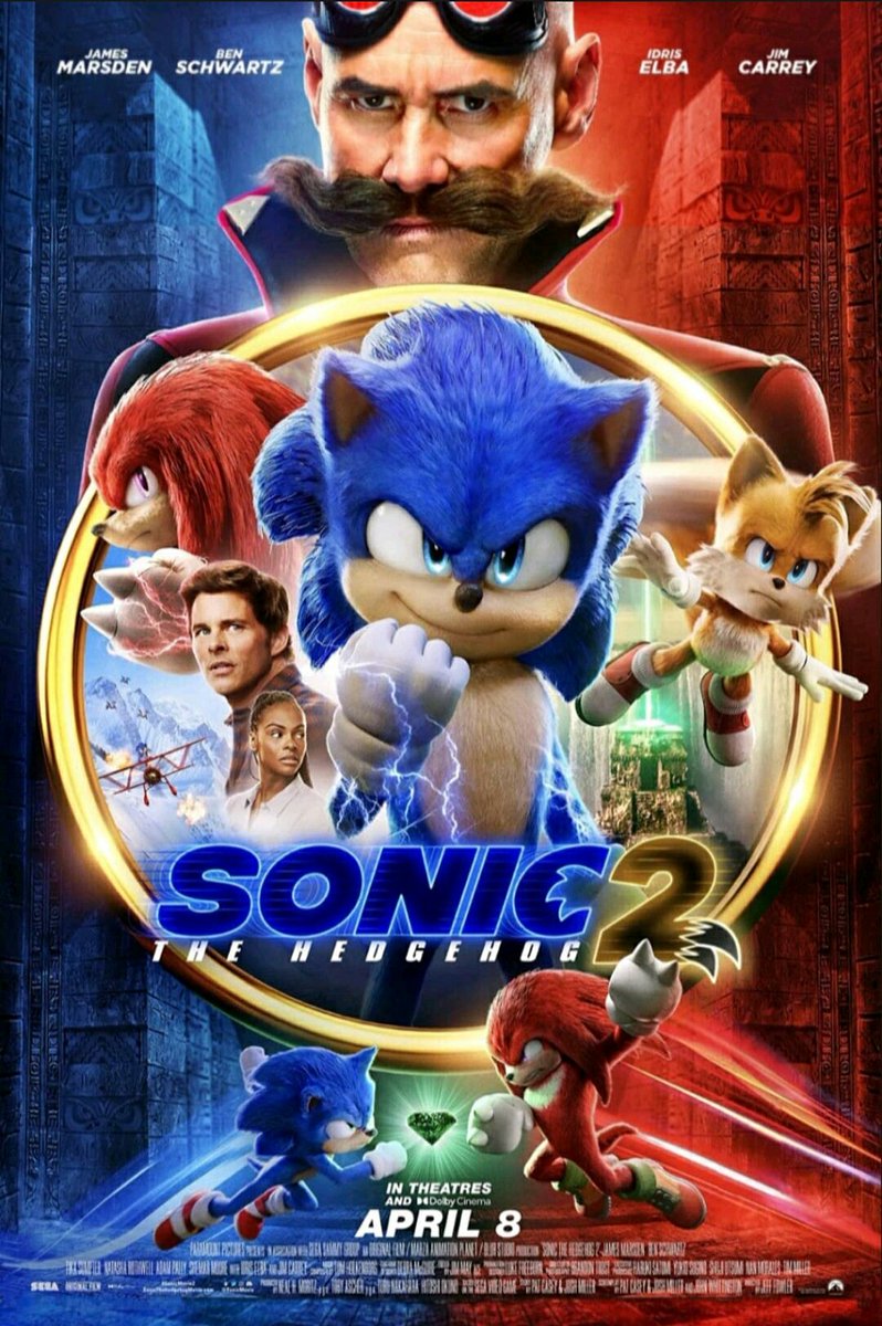 Sonic the hedgehog 2 full review some insanely awful cgi but looking past that great for sonic fans great for adults and kids a true family movie very good writing directing storyline is great fun for the whole family or if ur like me sonic was ur childhood I'd recommend 8/10 https://t.co/L1vc59tcBC