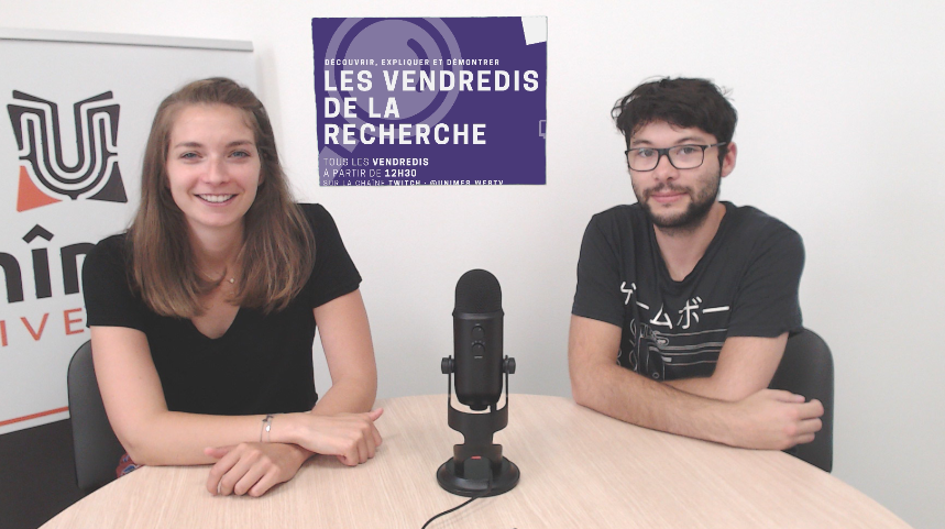 Le #vendredi c'est #recherche à <a href="/unimesfr/">Nîmes Université</a> #twitch ! Retrouvez Nicolas Mialon, doctorant en chimie, en thèse Cifre chez <a href="/Phytocontrol/">Phytocontrol</a> qui vient parler de ses travaux de thèse sur l'authenticité alimentaire #foodfraud.
Un stream à retrouver sur twitch.tv/unimes-webtv