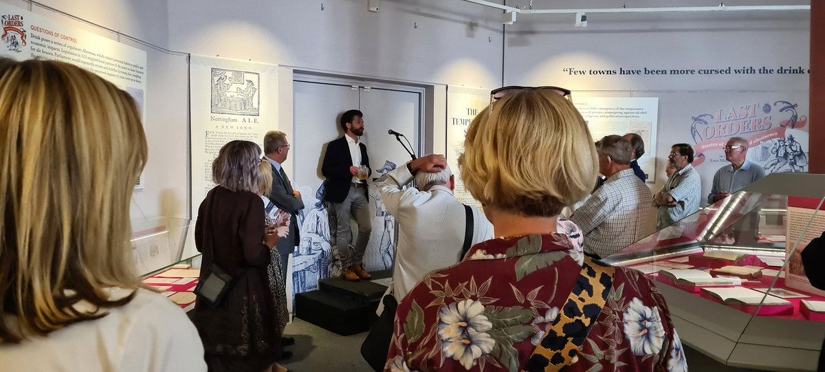 RepublicofNottm's tweet image. Wonderful launch of the #LastOrders exhibition @LakesideArts superbly curated by Dr David Beckingham @UoNGeography and @mssUniNott opened by @DrToddLandman @mssLakeside #curiousnotts #westongallery #freeadmission