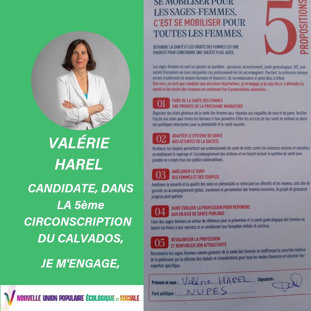 Hier table-ronde avec des sages-femmes de la maternité de #Bayeux. Merci à elles pour leur dévouement et leurs témoignages Préservons nos maternités, défendons une santé de proximité pour toutes et tous ! #legislatives #circo1405 #Nupes