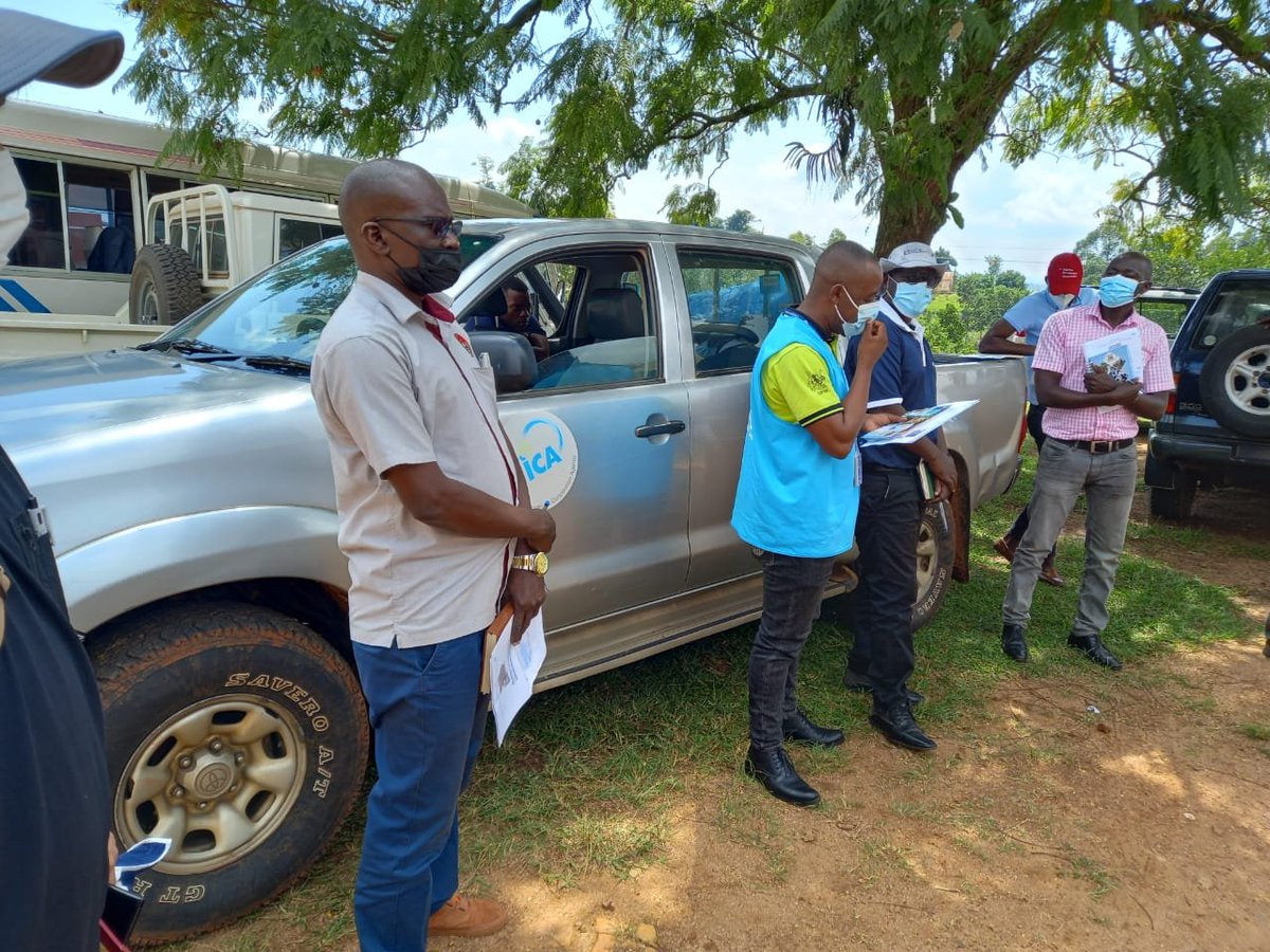 ACHEST1's tweet photo. #ACHEST represented by  Charles Imalingat @Charles_DeGau  participated in the field visit by @JicaUganda  and partners to monitor and share experiences on water supply, hygiene and sanitation in Mubende and Kasanda districts. 
#ISC4Health
#PrimaryHealthCare https://t.co/Hn868zN5Kd