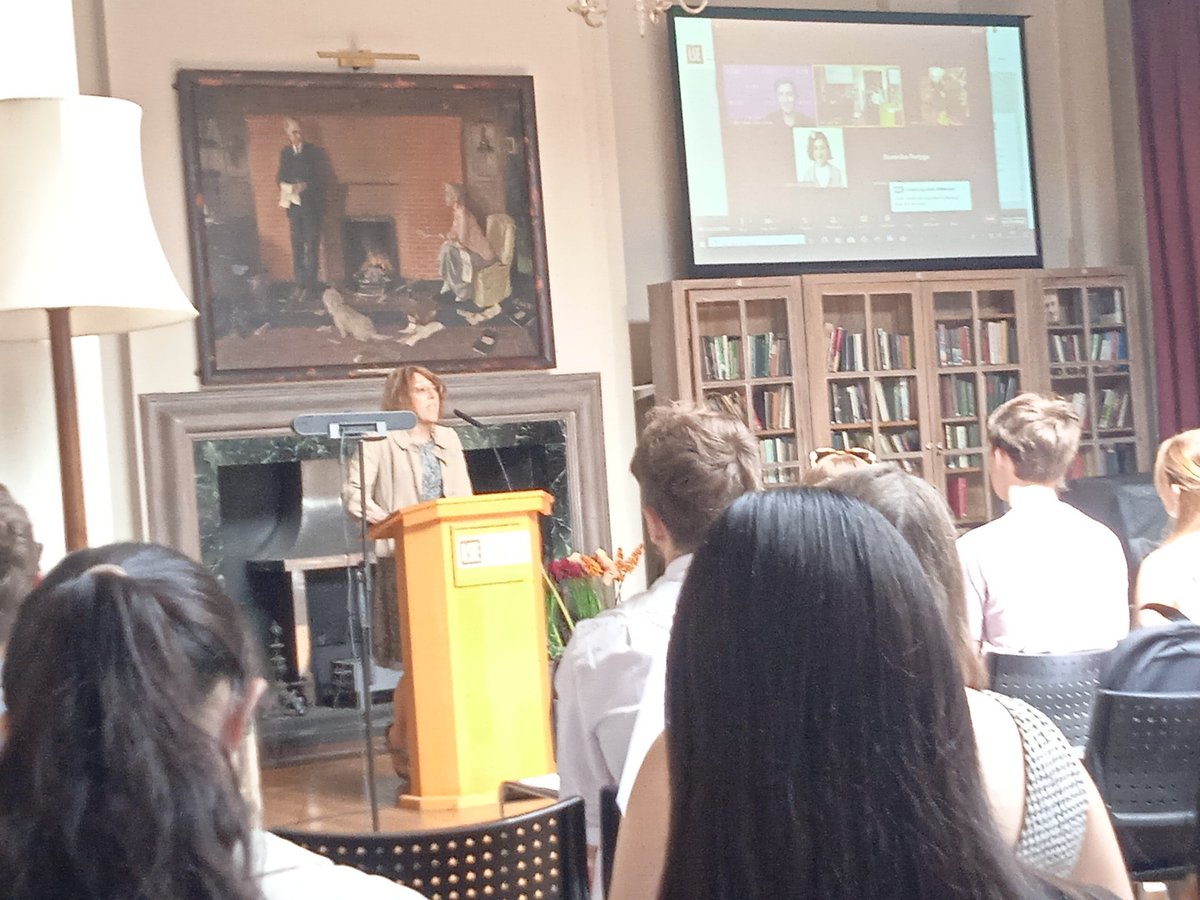 EdenLSE's tweet photo. To kick things off, @GordonCE introduces the #groups22 theme of 'Resilience and the 'New Normal' ahead of our student presentations. https://t.co/I2Bfz0rzXW