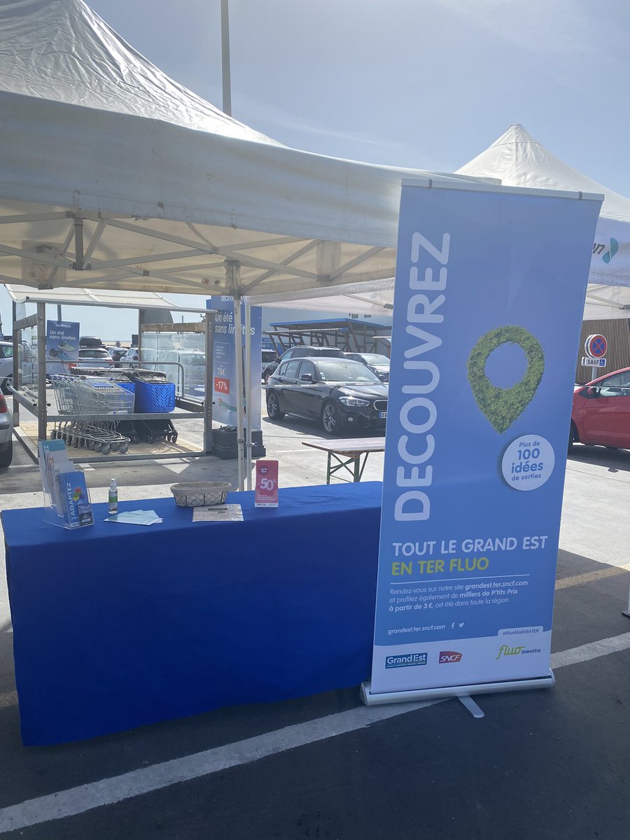 StephDanton's tweet photo. 📽 En direct de la journée de la #mobilite à @decathlon_nancy Houdemont. Les équipes de @PhilippeBetous sont présentes jusqu’à 15h pour échanger autour des mobilités douces. 
Nous vous attendons nombreux.☺️ https://t.co/OhsIsC5ldK