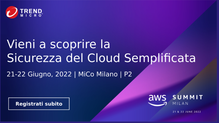 Lisa_Dolcini's tweet photo. Scopri la potenza di una piattaforma di sicurezza automatizzata, flessibile, all-in-one e basata su @awscloud 
Prenota ora una demo di Trend Micro One™ presso il nostro stand all’AWS Summit di Milano ➡️ https://t.co/gzvdsMh8N8
 
#Cybersecurity #Cloudsecurity #CloudOne https://t.co/jhHnkez4zM