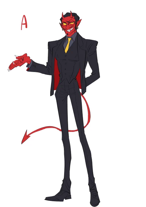 悪魔キャラでBLのお話を描きたい。
どの組み合わせが面白そうかコメントなどもらえるととても嬉しいです。
人間を作って乙女ゲーっぽくするものいいかな🤔 