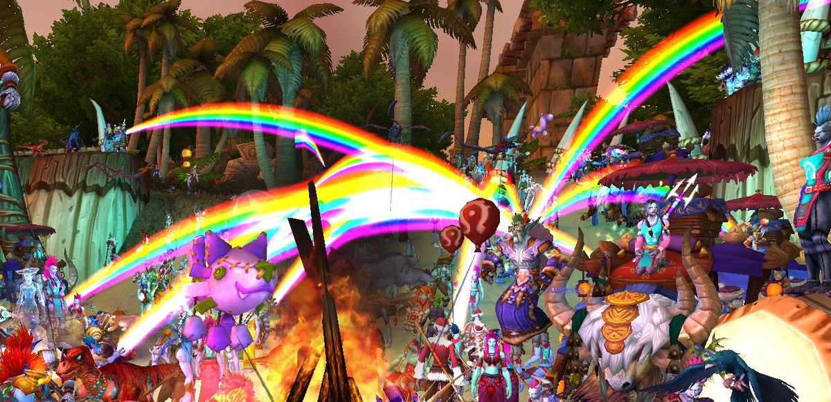 Wowhead's tweet image. The Running of the Trolls is an in-game charity event with proceeds and donations going to the Trevor Project. Pick a hair color and join in! 

#Warcraft 

wowhead.com/news/running-o…