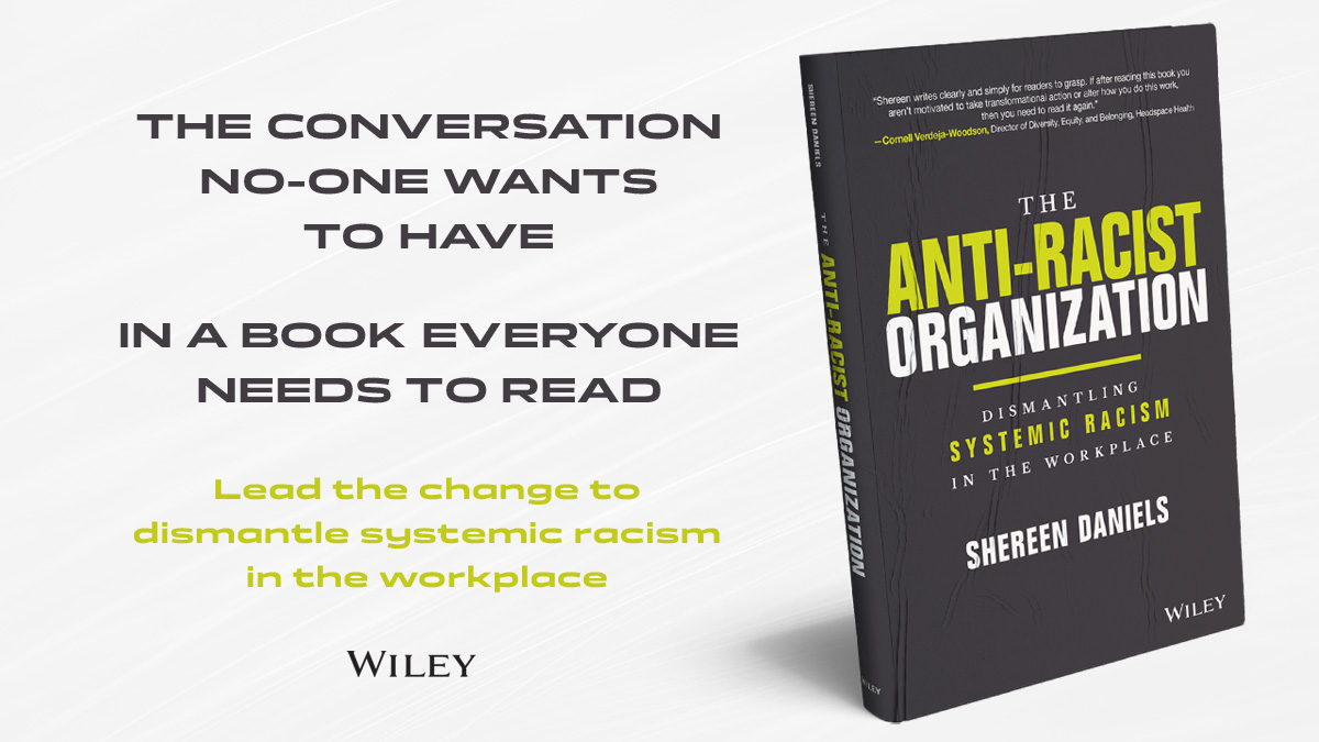 Hear author Shereen Daniels discussing the topic of systemic racism and why she wrote the book here: bit.ly/3mX3pAC @HrRewired #Sponsored
