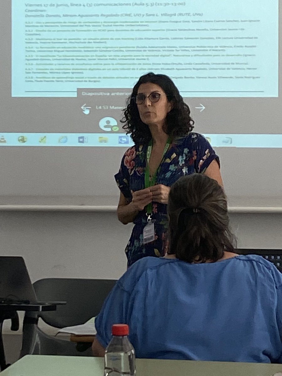 Linda Castañeda (@lindacq) on Twitter photo Desde <a href="/GreatUJI/">GREAT Research Group</a> <a href="/gracia_vn/">Gracia Valdeolivas</a> presenta su investigación para desarrollar un programa de formación del profesorado universitario sobre #acad #acadtoolkit Desde <a href="/GreatUJI/">GREAT Research Group</a> <a href="/gracia_vn/">Gracia Valdeolivas</a> presenta su investigación para desarrollar un programa de formación del profesorado universitario sobre #acad #acadtoolkit